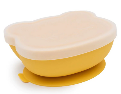 Bowl Oso con ventosa y tapa