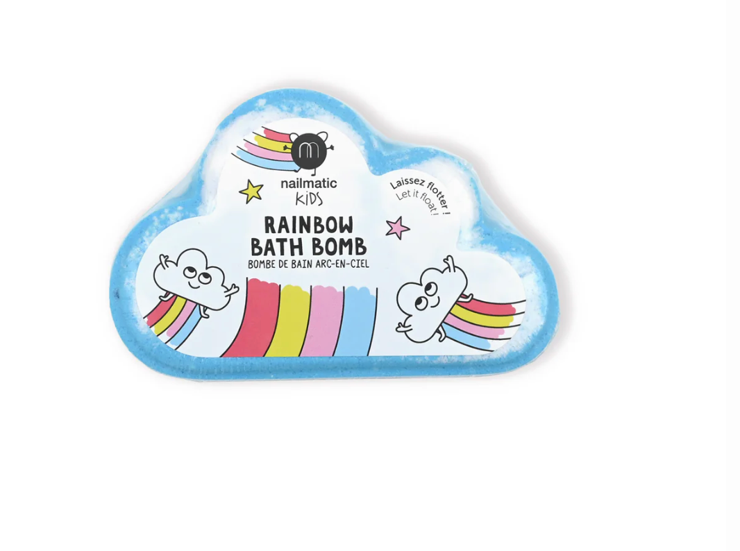 Arcoíris bomba baño efervecente