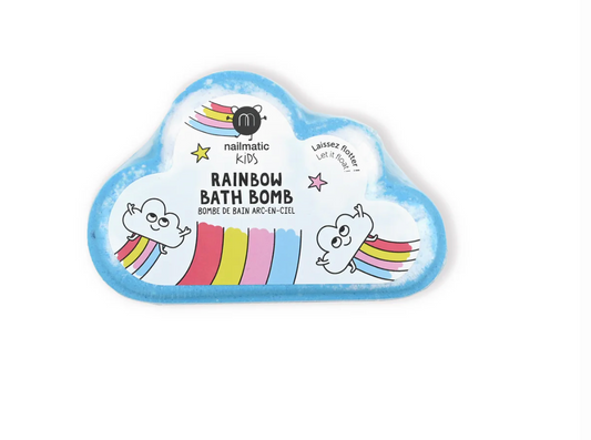 Arcoíris bomba baño efervecente