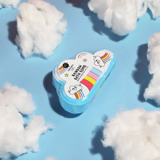 Arcoíris bomba baño efervecente