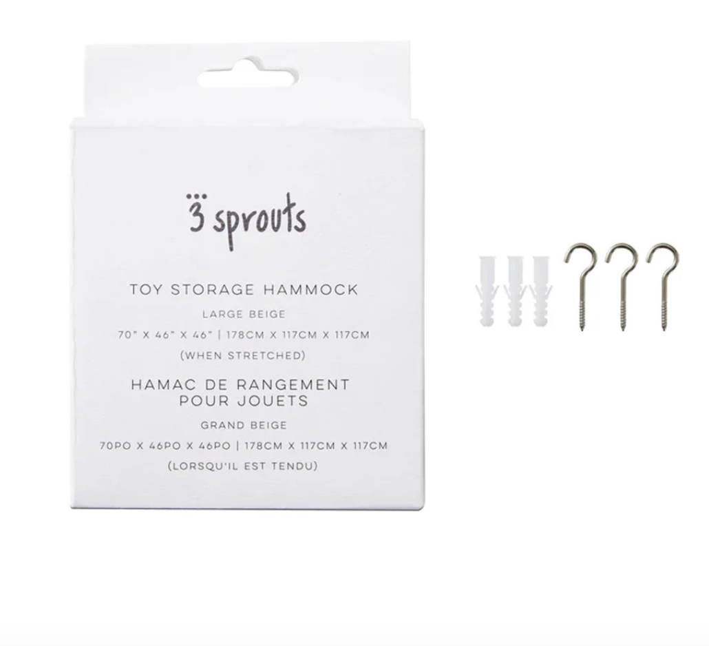 Hamaca organizadora para Juguete Beige