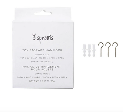 Hamaca organizadora para Juguete Beige