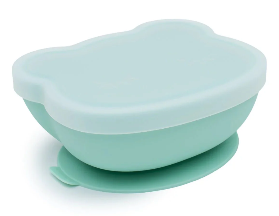 Bowl Oso con ventosa y tapa