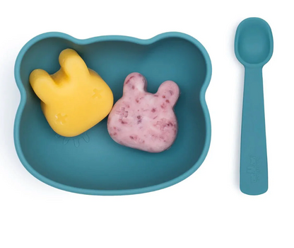 Bowl Oso con ventosa y tapa