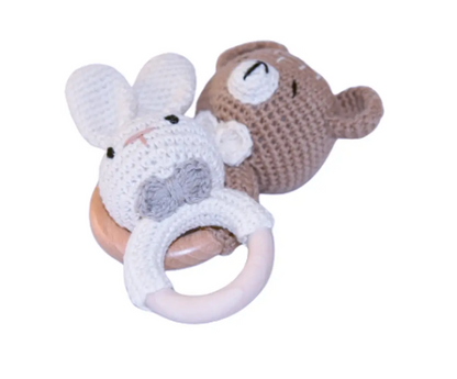 Sonajero crochet animales
