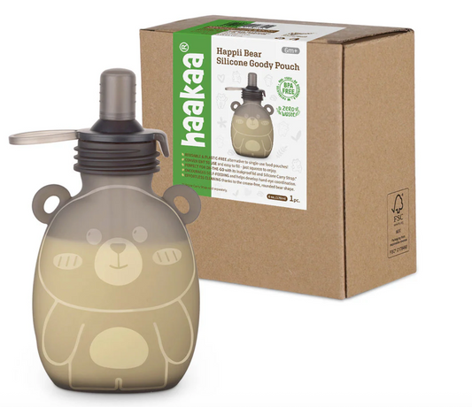 Pouch de silicona Happii Bear - 170ml