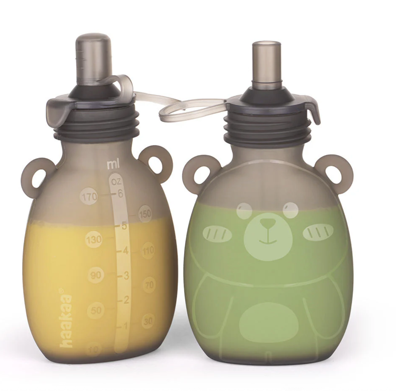 Pouch de silicona Happii Bear - 170ml