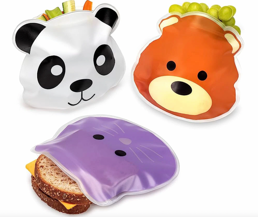 Bolsas de snack reutilizables