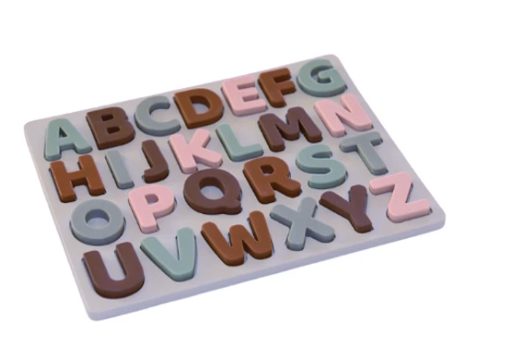 Abecedario de silicona