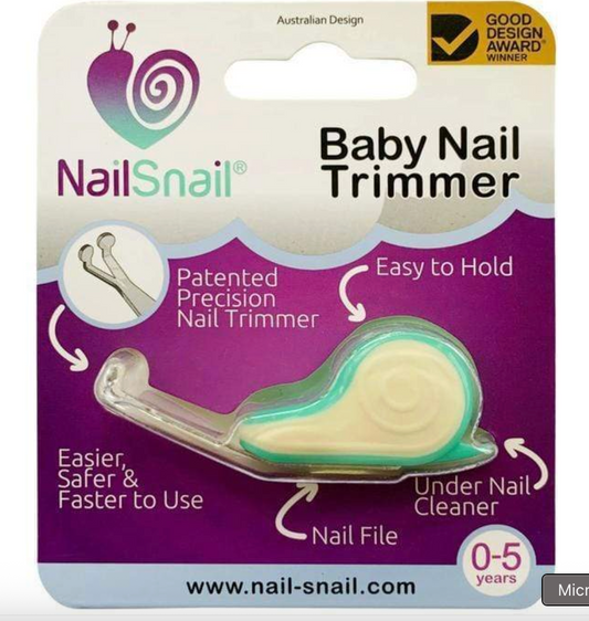 Cortauñas bebé 3 en uno Nail Snail