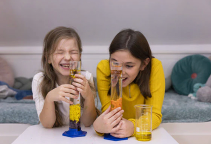 Set de arena hidrofóbica 5 colores y acuario